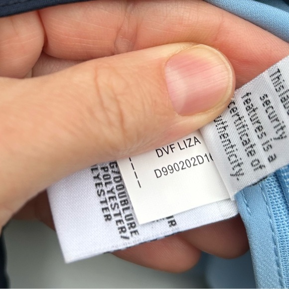 Diane Von Furstenberg Liza 3 colour layered dress, Small - Picture 10 of 12